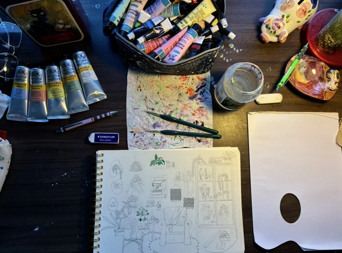 Torn between all the creative things and learning how to focus on the doing.