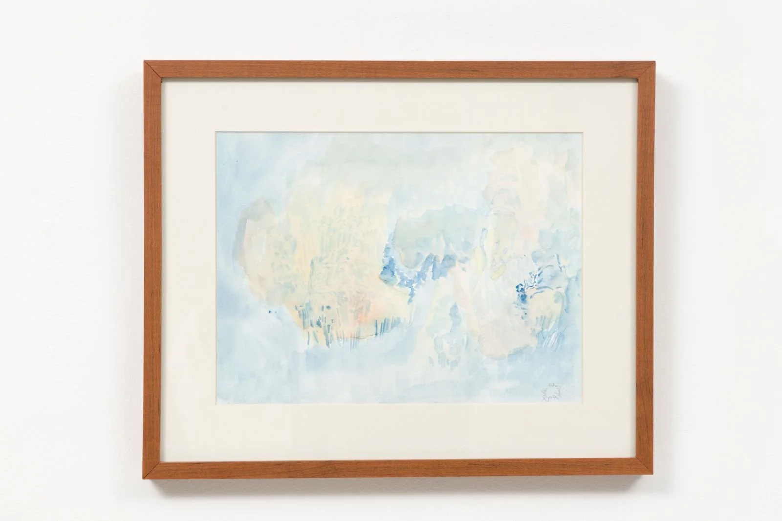 Pedro Diniz Kubitschek. São as águas do rio. 2025. Aquarela sobre papel de algodão. 29 x 21 x 0,3 cm.