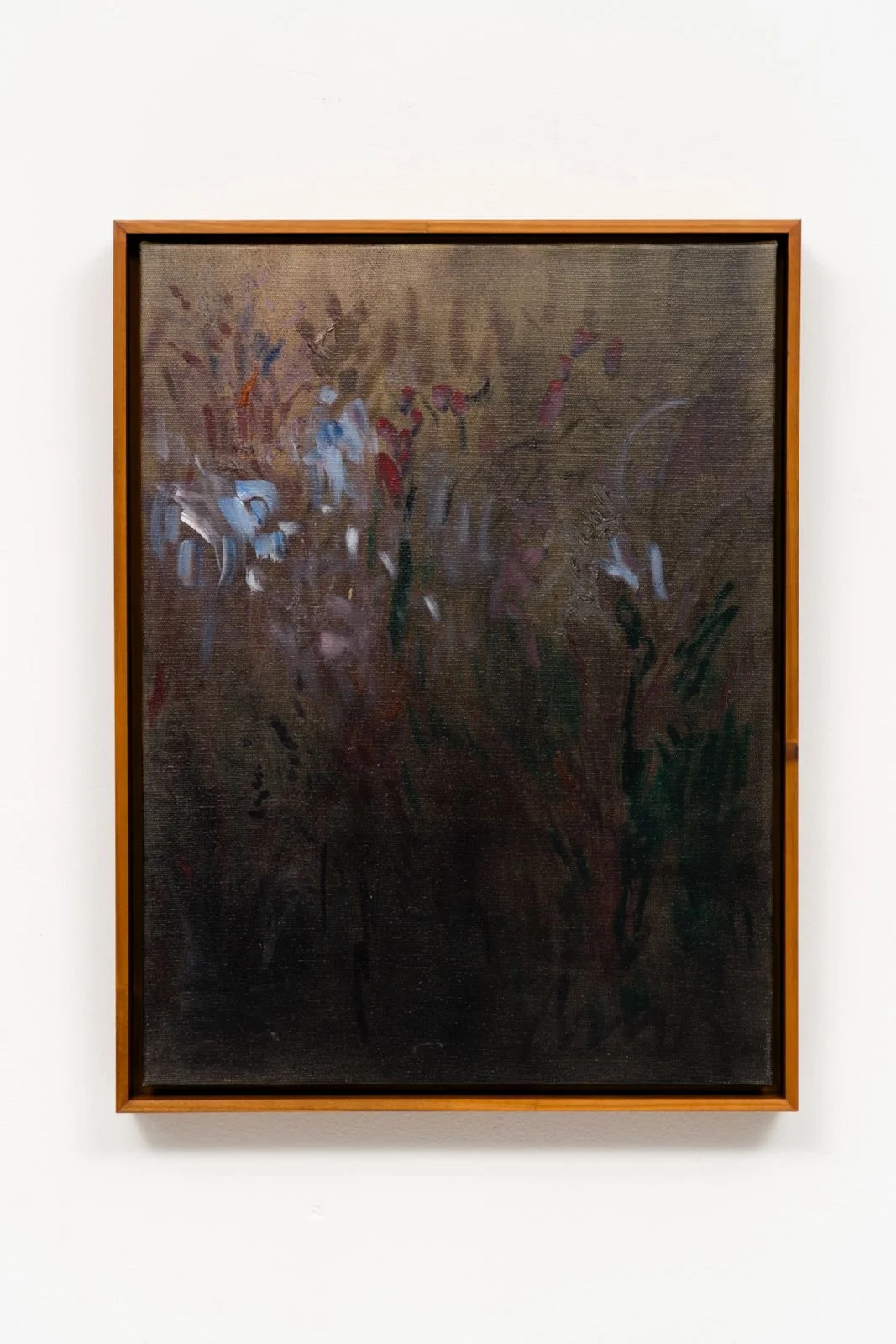 Pedro Diniz Kubitschek. Quando o rio alaga a margem. 2026. Óleo sobre tela. 40 x 30 x 2  cm.
