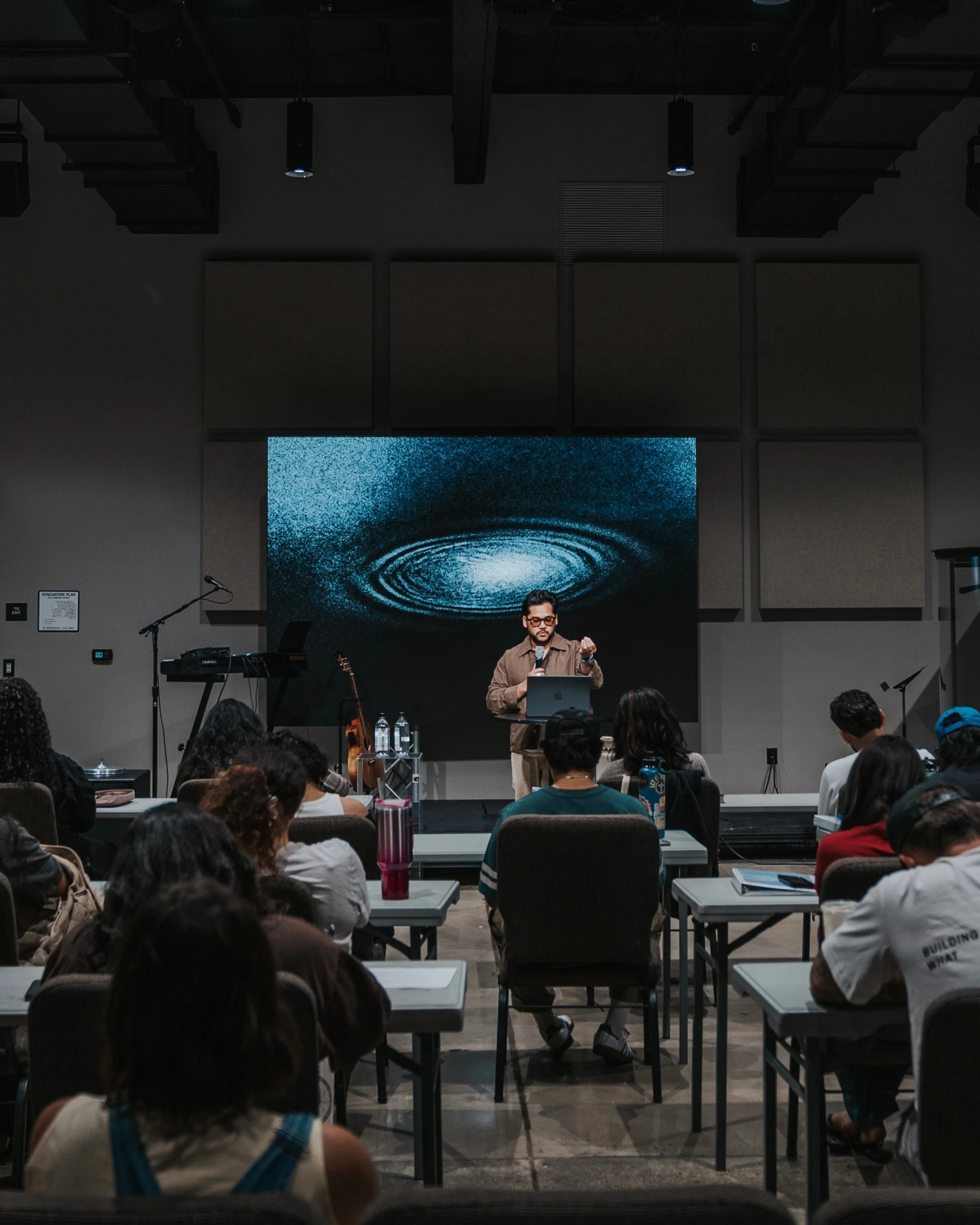 Honored to speak at @convergence.church @2ndchapterfuture&rsquo;s leadership school, Future Academy this weekend. Such a powerful time pouring into the next generation of leaders!

Also cheat code in life: do ministry alongside your spouse @sblennon 