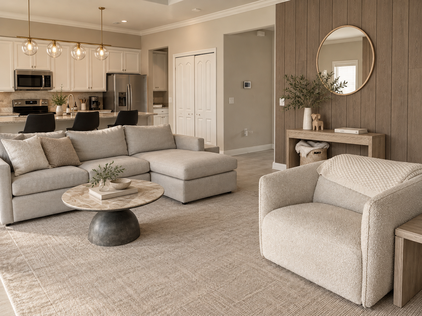 THE LIVING ROOM