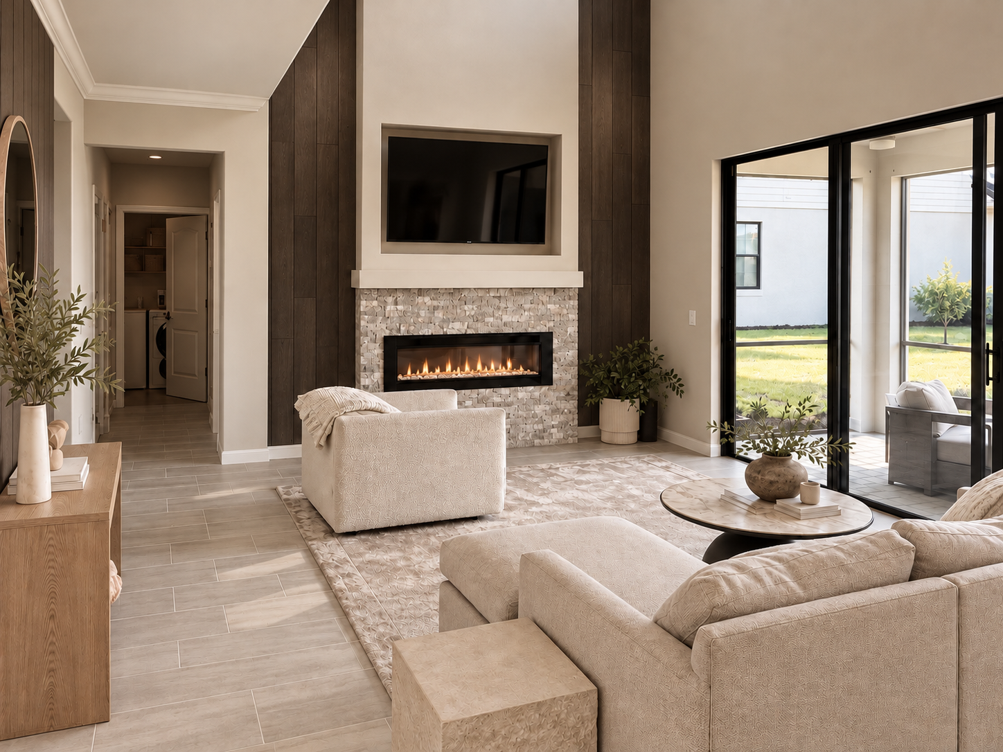 THE LIVING ROOM