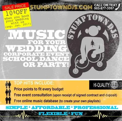 Stumptown DJs Album Cover Flyer