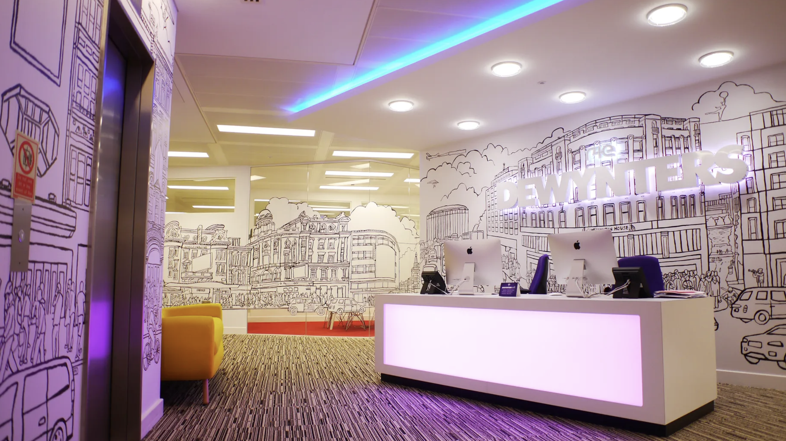 Dewynters Reception (Mural)