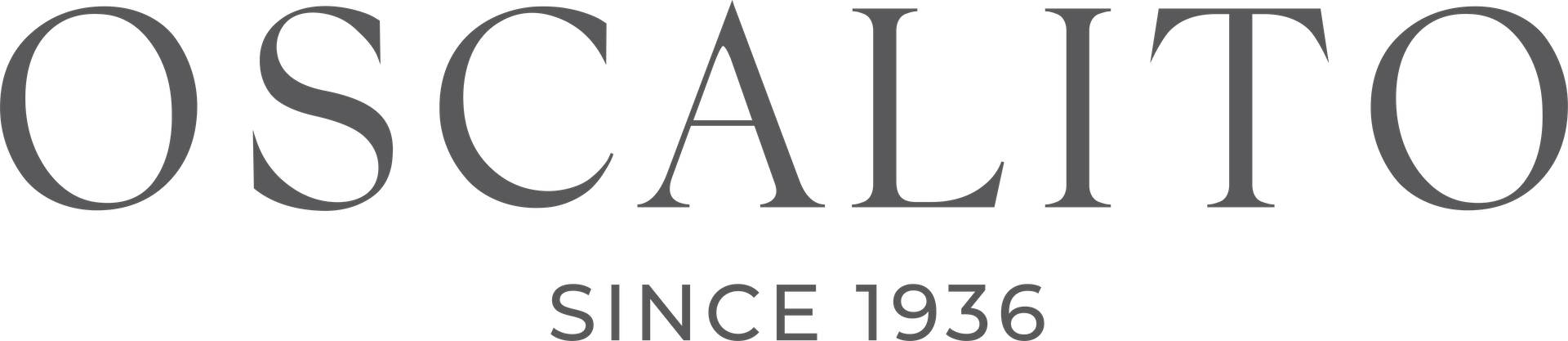 Oscalito logo, Since 1936