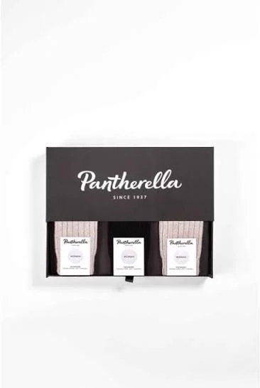 Pantherella socks presented in a gift box.