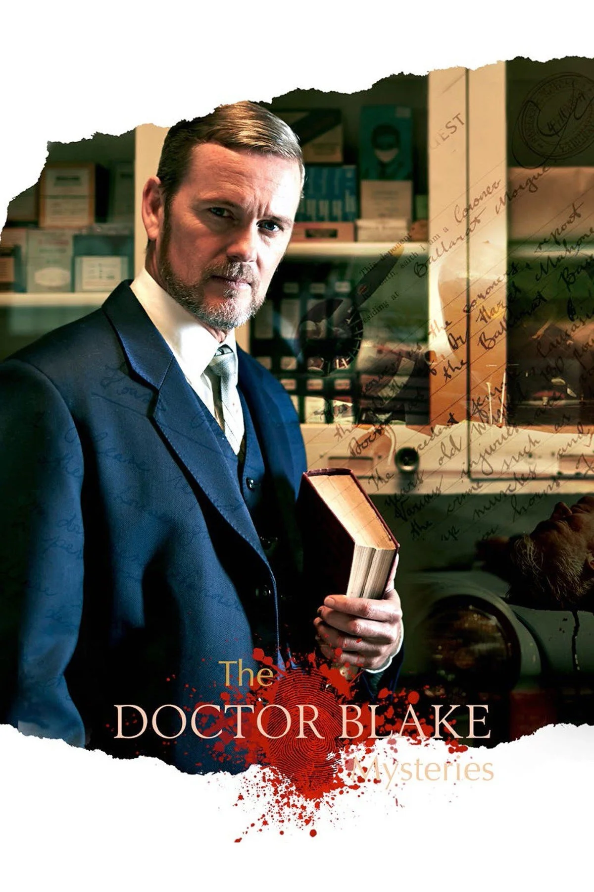 Promotional poster for the TV series 'The Doctor Blake Mysteries'.