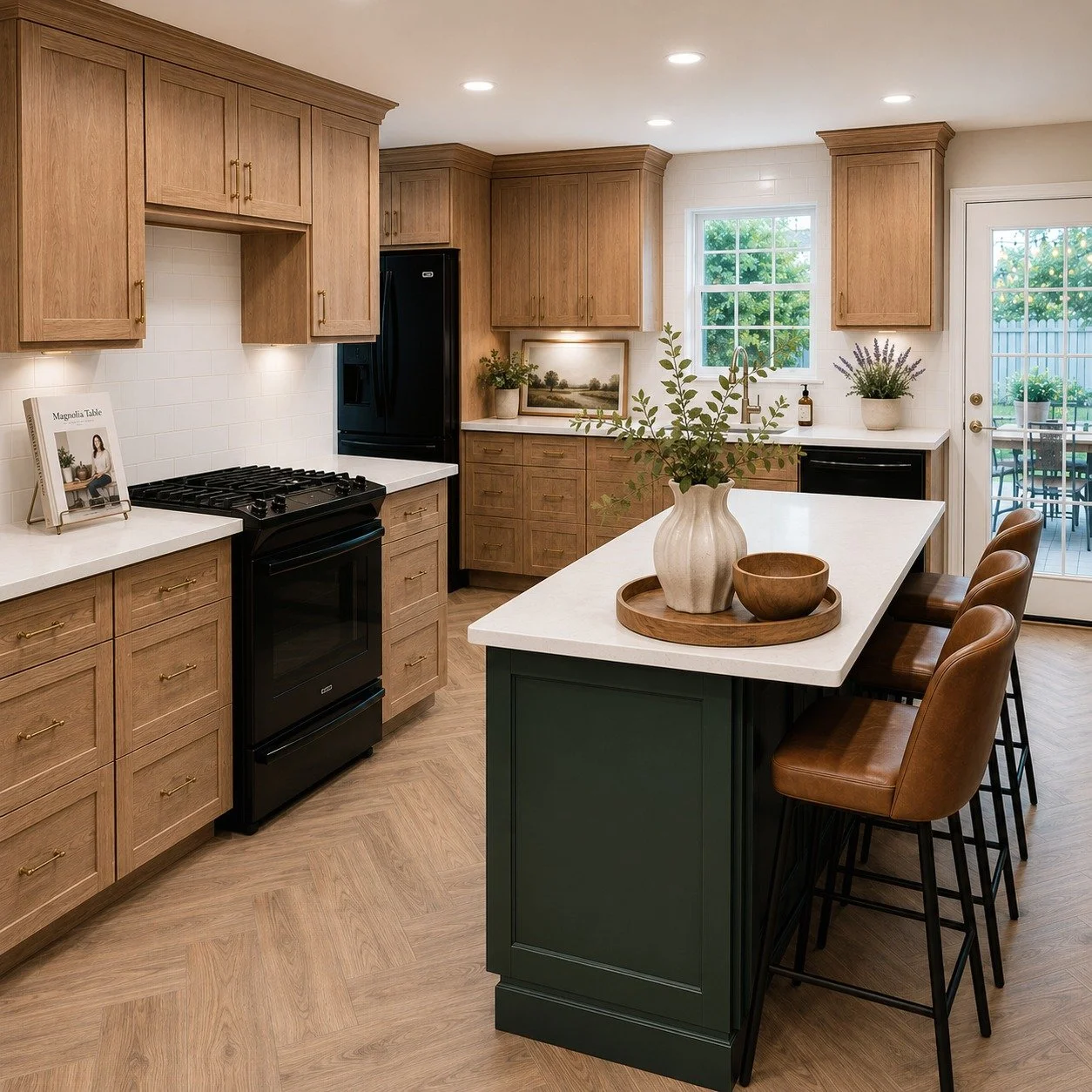 Another Nashville, Tennessee e-design in the books ✨

This kitchen proves you don&rsquo;t need a massive renovation budget to create a warm, elevated space that feels custom and collected. Swipe Right to see the Before.

By opening the existing layou