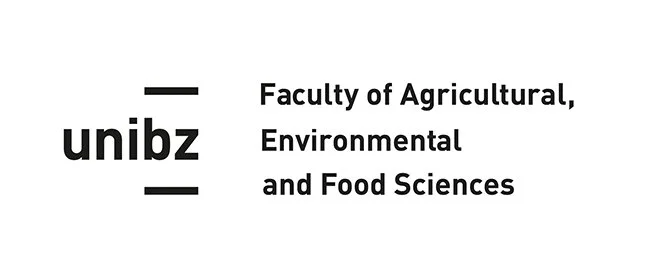 Logo for the Faculty of Agricultural, Environmental, and Food Sciences at unibz.