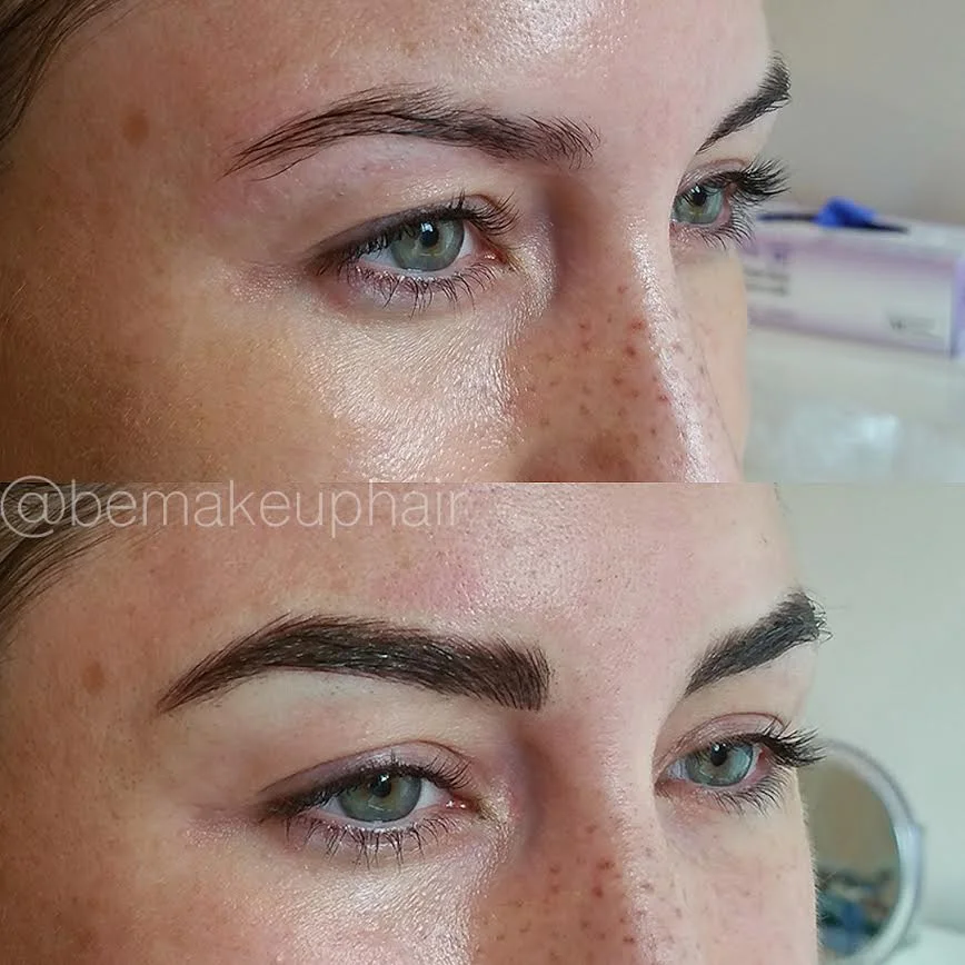 Brow artistry from Brianna Errelat’s permanent makeup portfolio