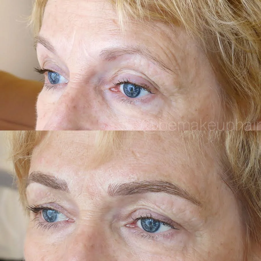 Brow artistry from Brianna Errelat’s permanent makeup portfolio