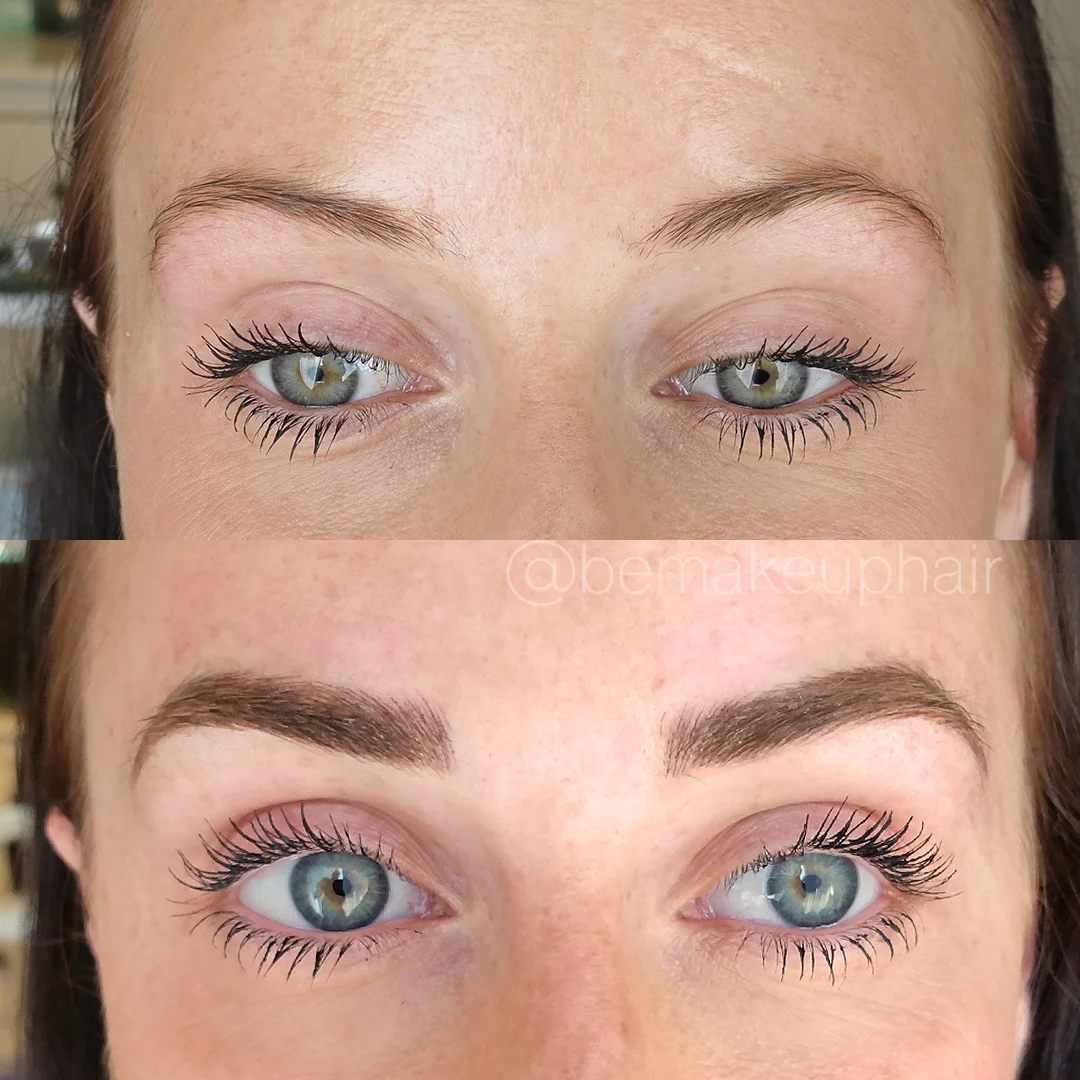 Brow artistry from Brianna Errelat’s permanent makeup portfolio