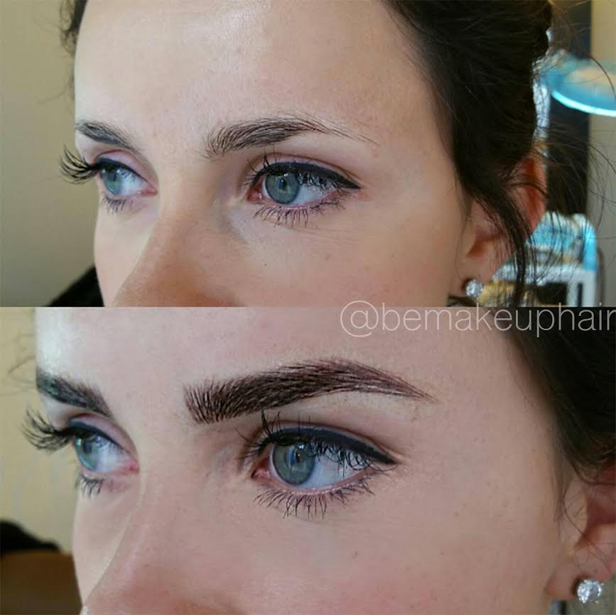 Brow artistry from Brianna Errelat’s permanent makeup portfolio