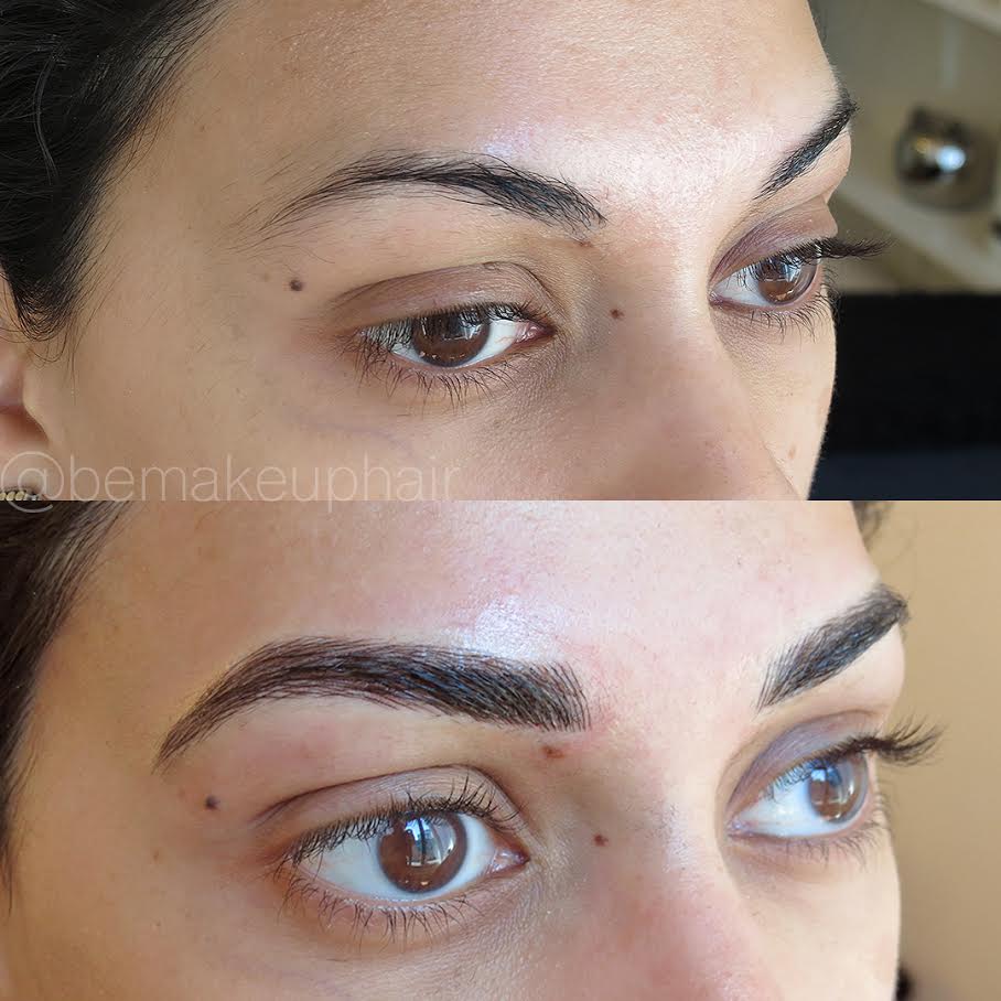 Brow artistry from Brianna Errelat’s permanent makeup portfolio