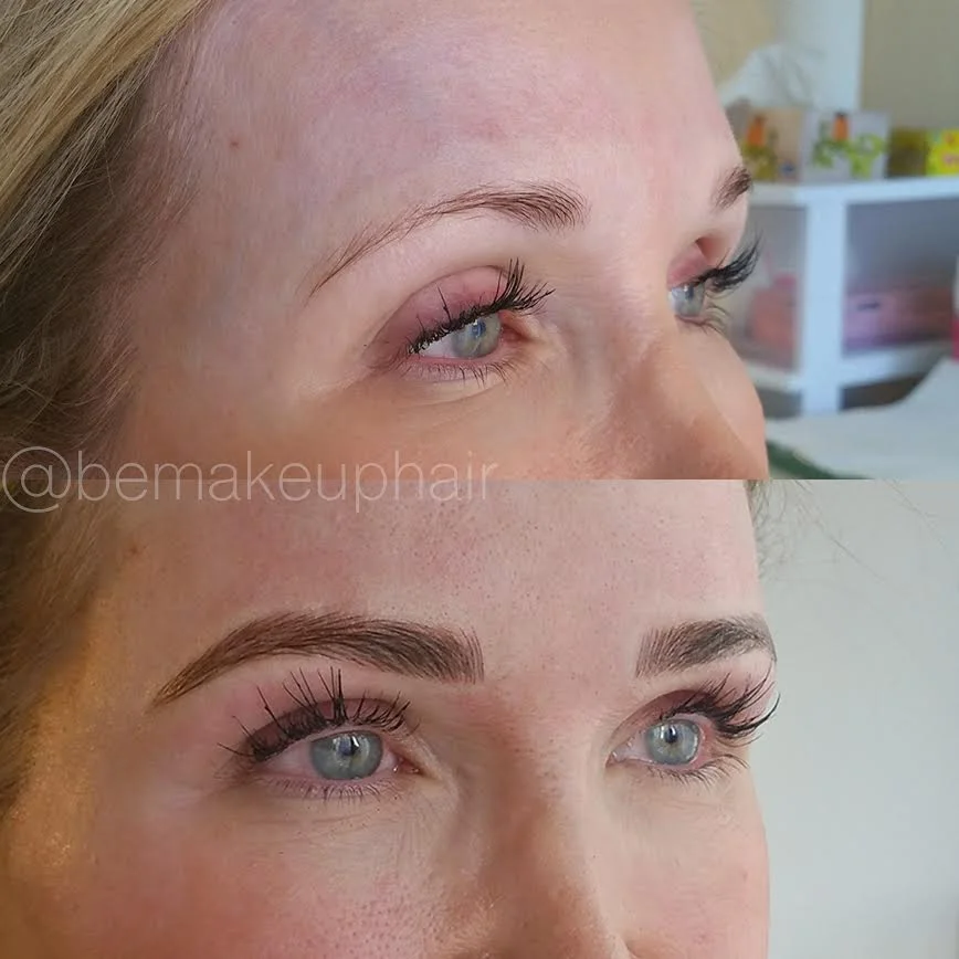 Brow artistry from Brianna Errelat’s permanent makeup portfolio
