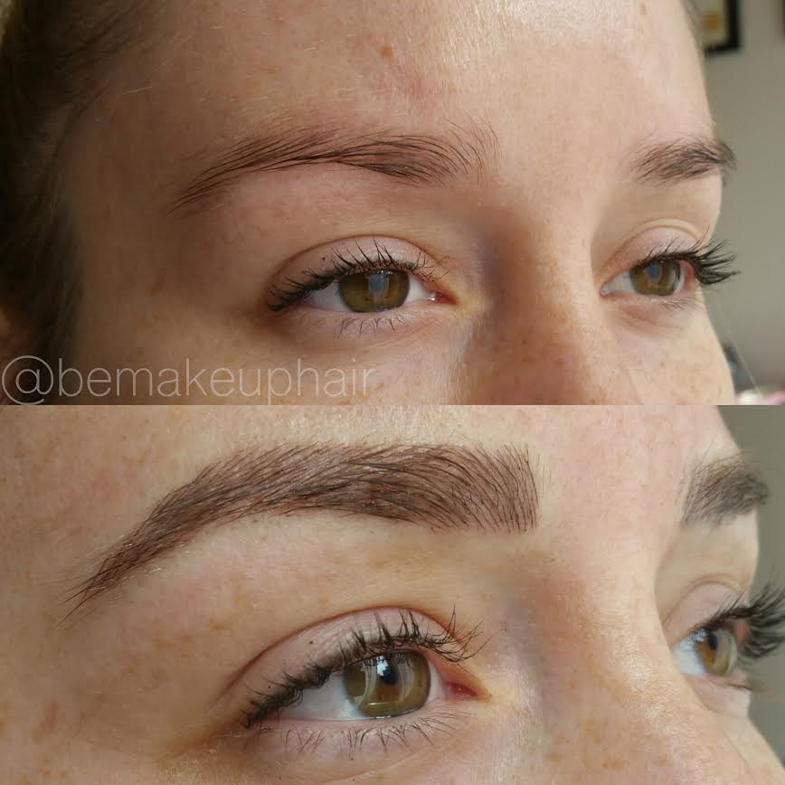Brow artistry from Brianna Errelat’s permanent makeup portfolio