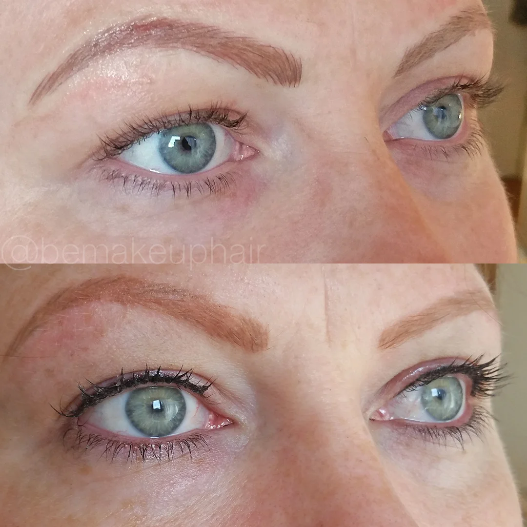 Eyeliner artistry from Brianna Errelat’s permanent makeup portfolio