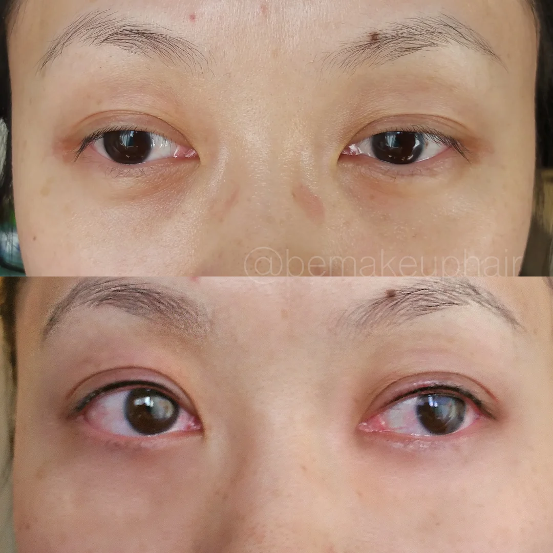 Eyeliner artistry from Brianna Errelat’s permanent makeup portfolio