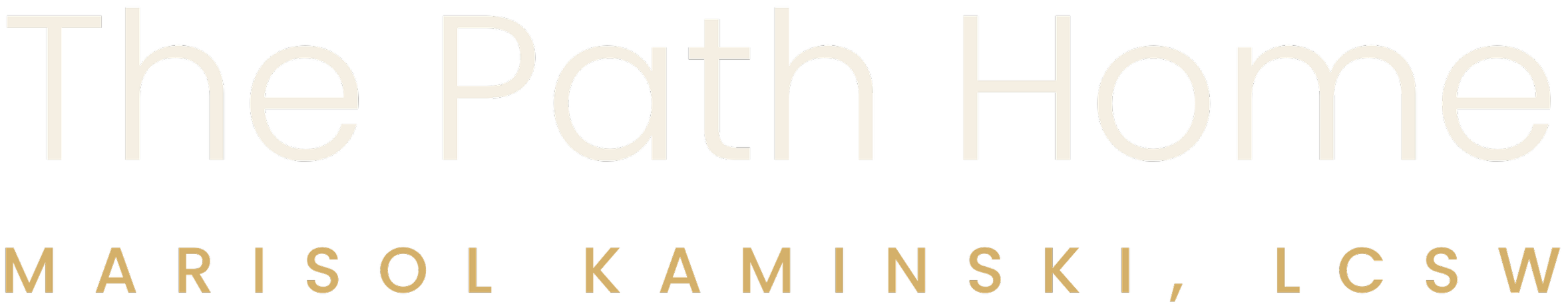 The Path Home, Marisol Kaminski, LCSW logo