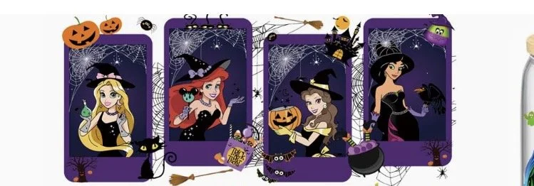 Diseny princess's as halloween character