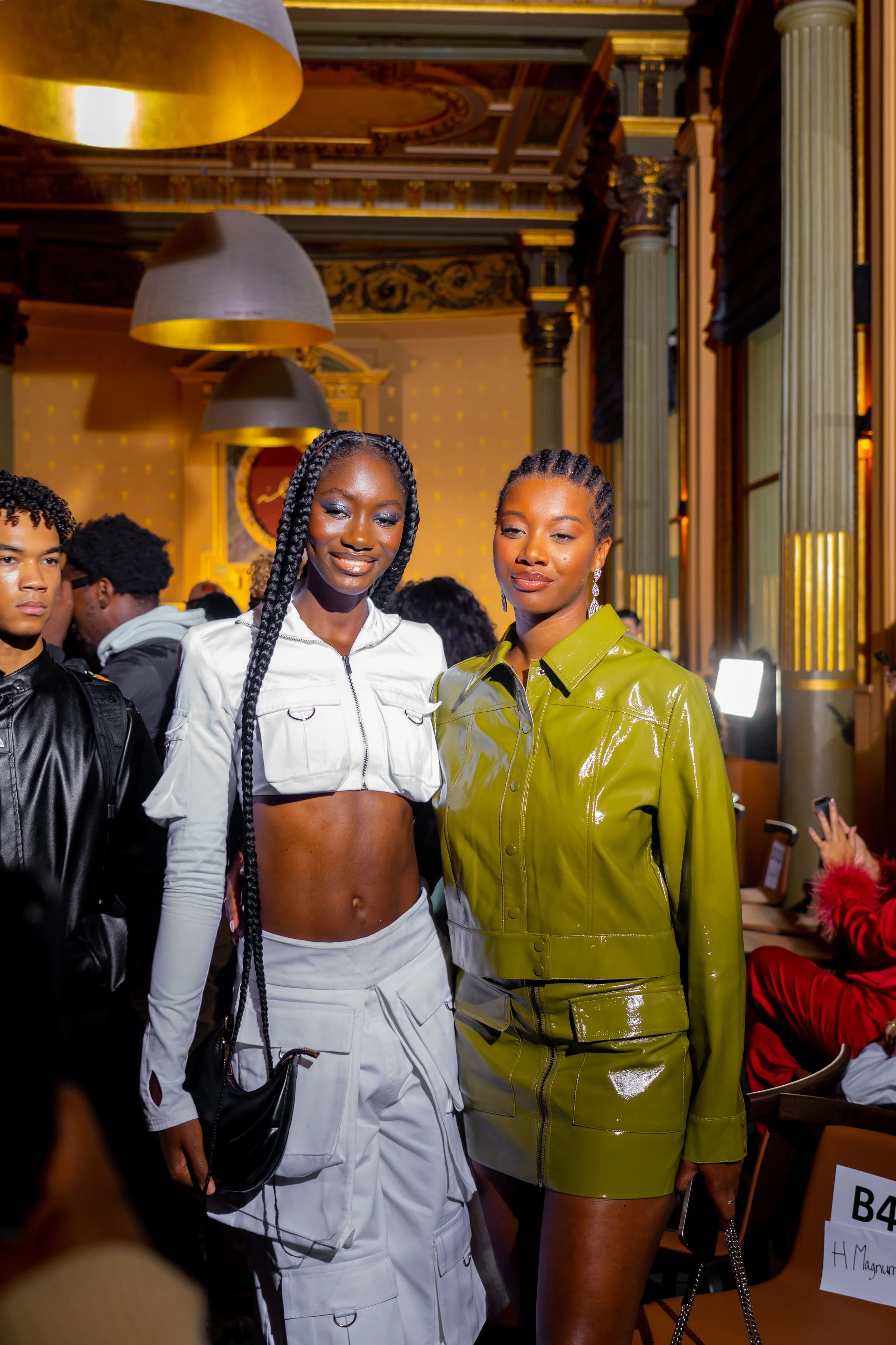 Models at Paris Fashion Week
