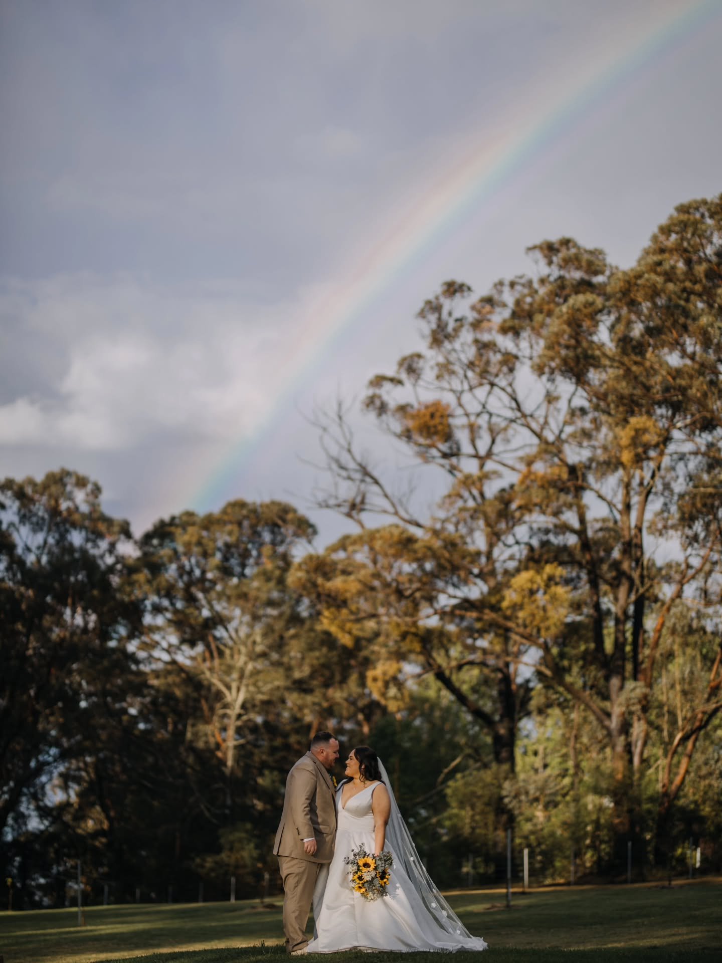 Shanice &amp; Kyle 🥰😍

As if these two weren't enough, the sky decided to show off too! ✨🌈