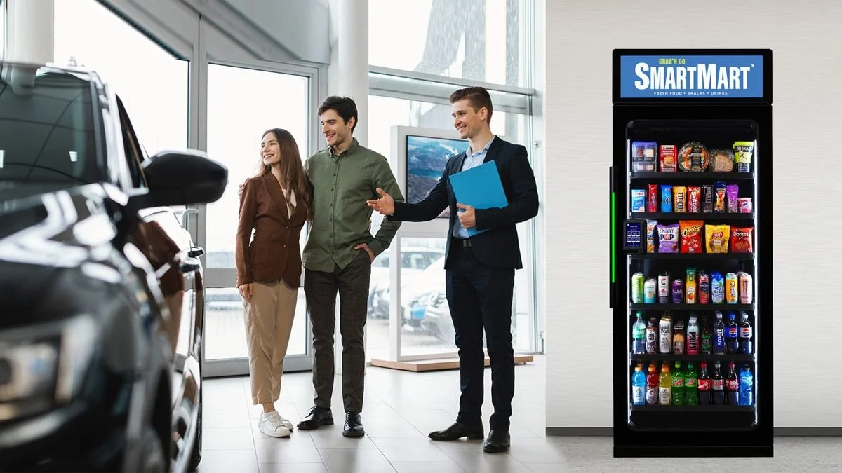 SmartMart in a car dealership