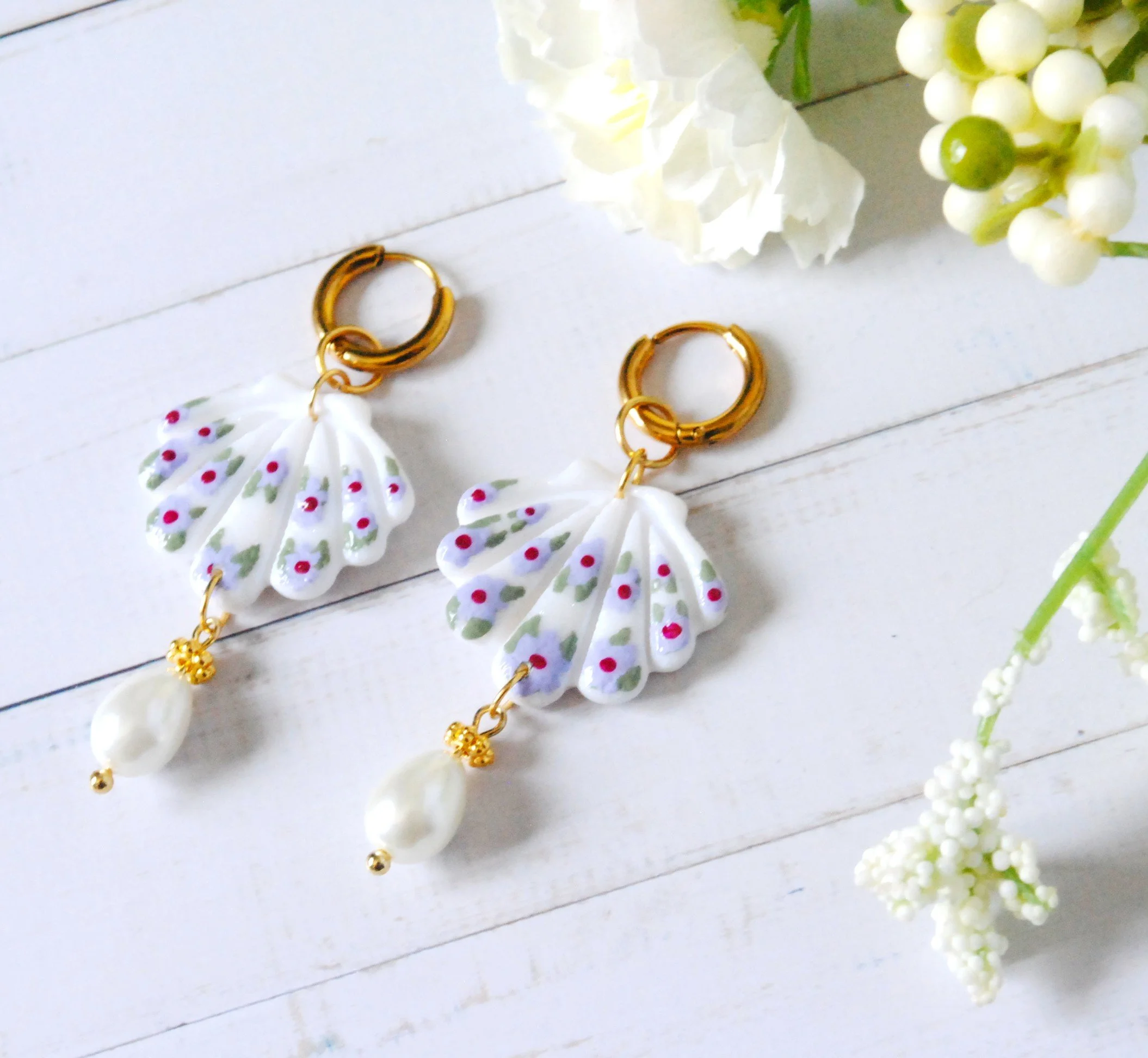 Les coquillages fleuris