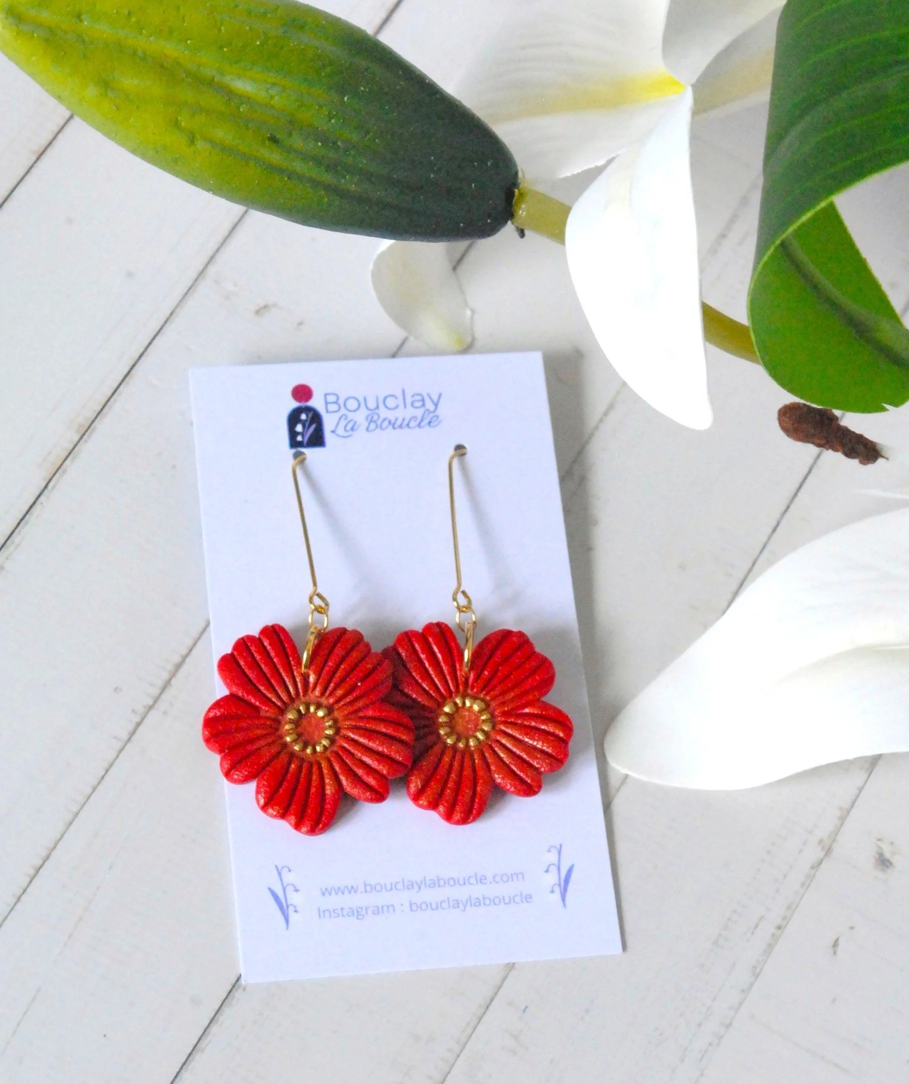 Les grandes fleurs (rouge)