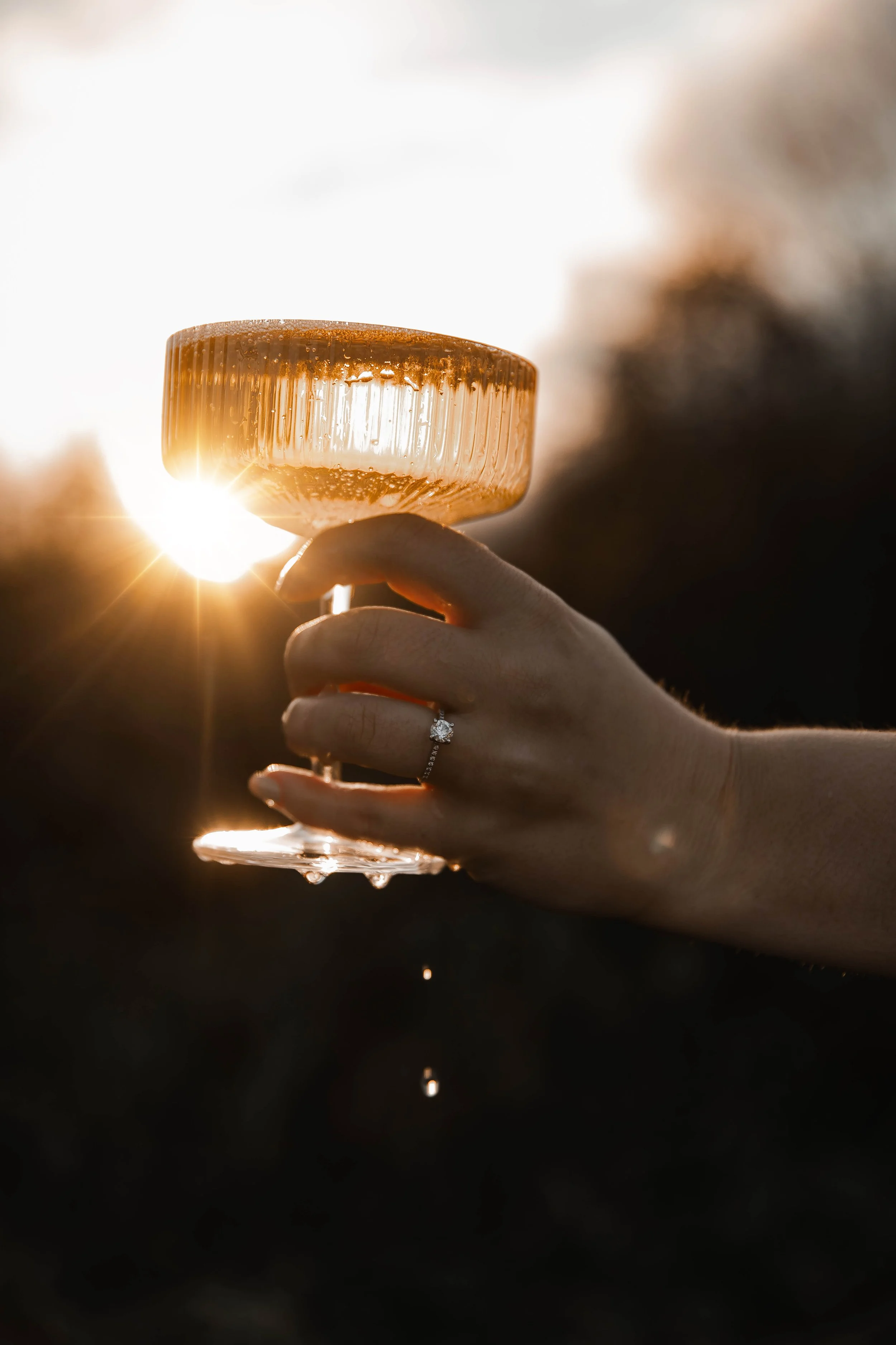 Romantic engagement photography capturing genuine love and connection.
