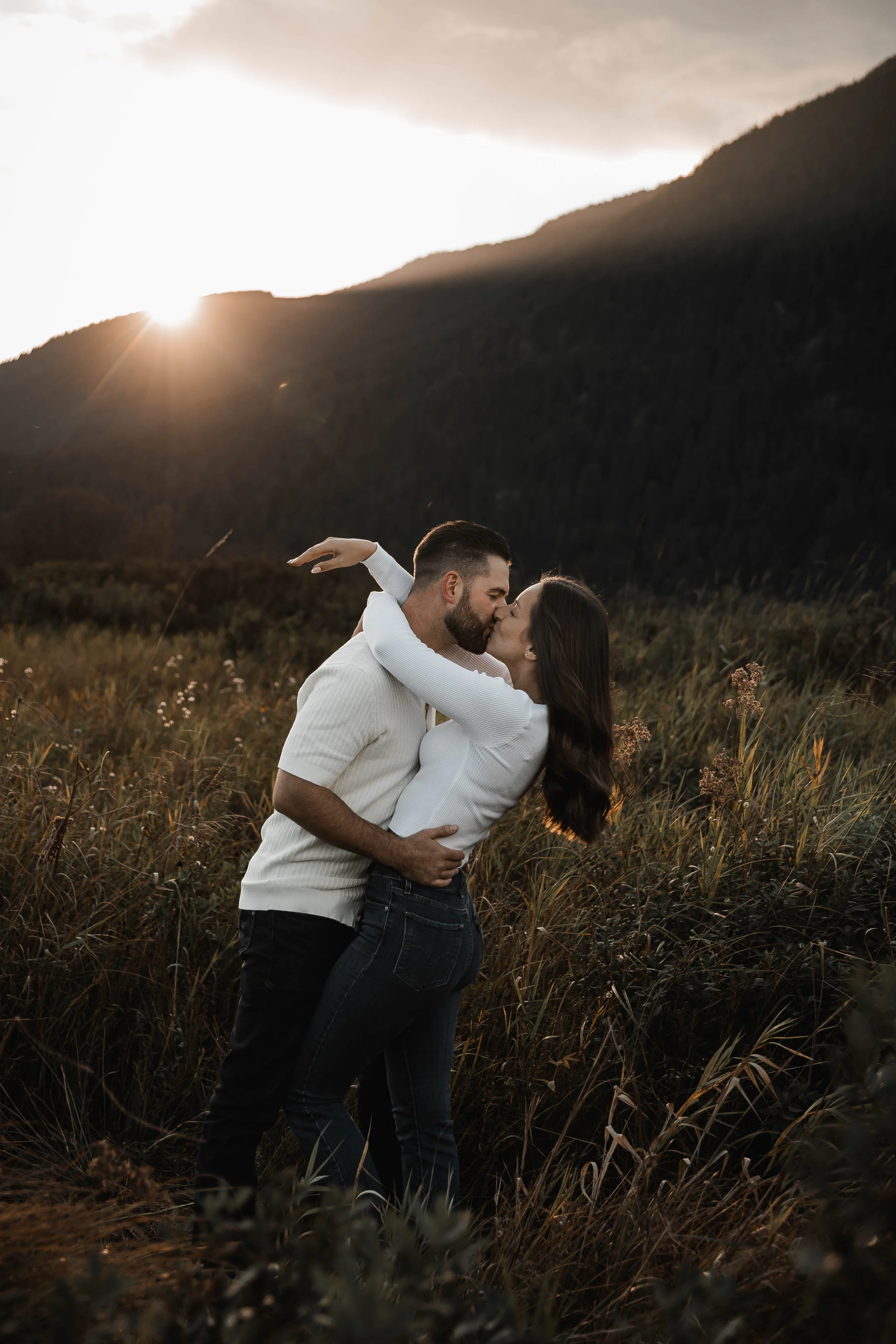 Timeless engagement photography at Pitt Lake in Pitt Meadows, British Columbia.