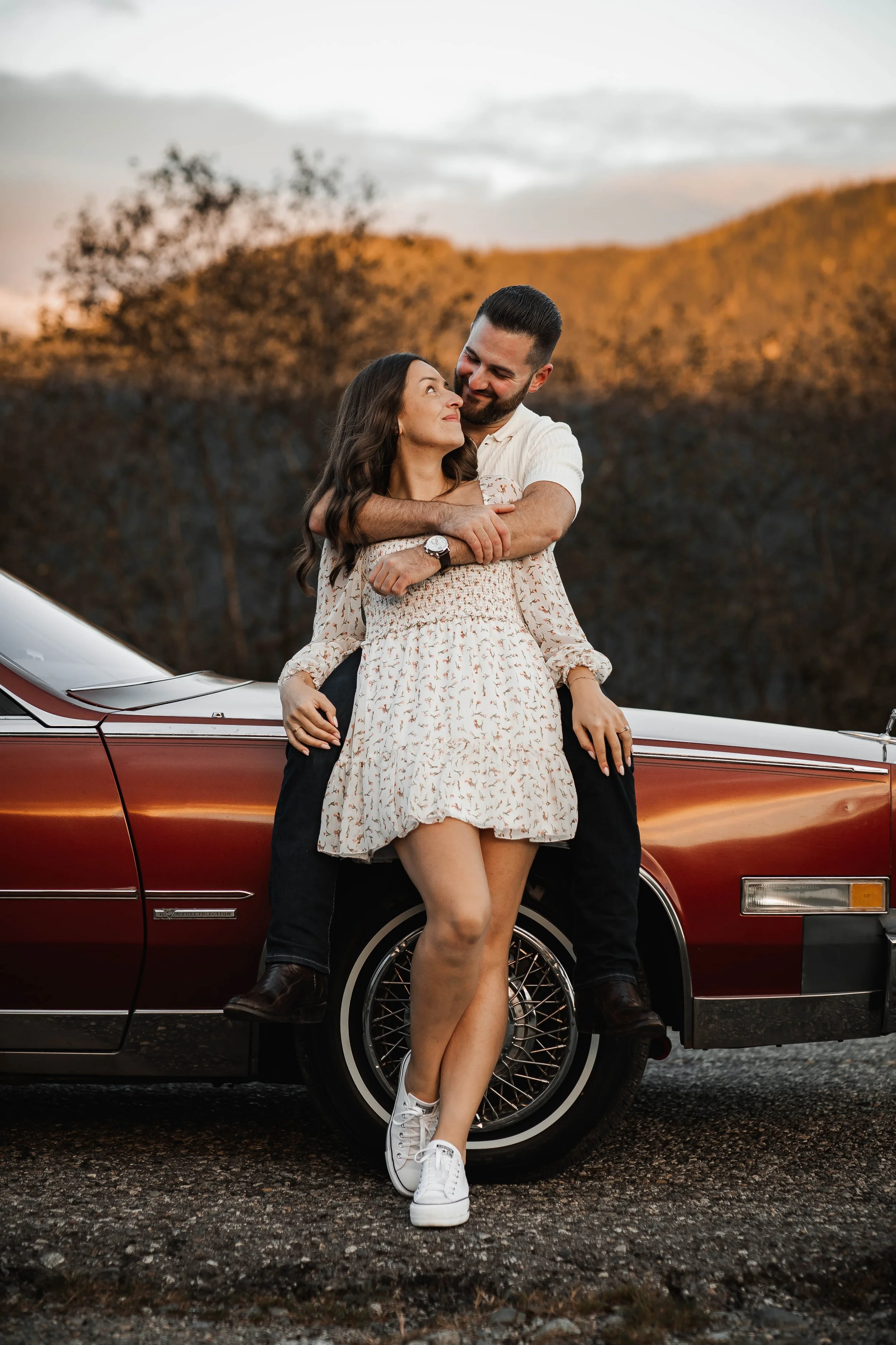 Candid engagement photos celebrating genuine connection and intimacy.