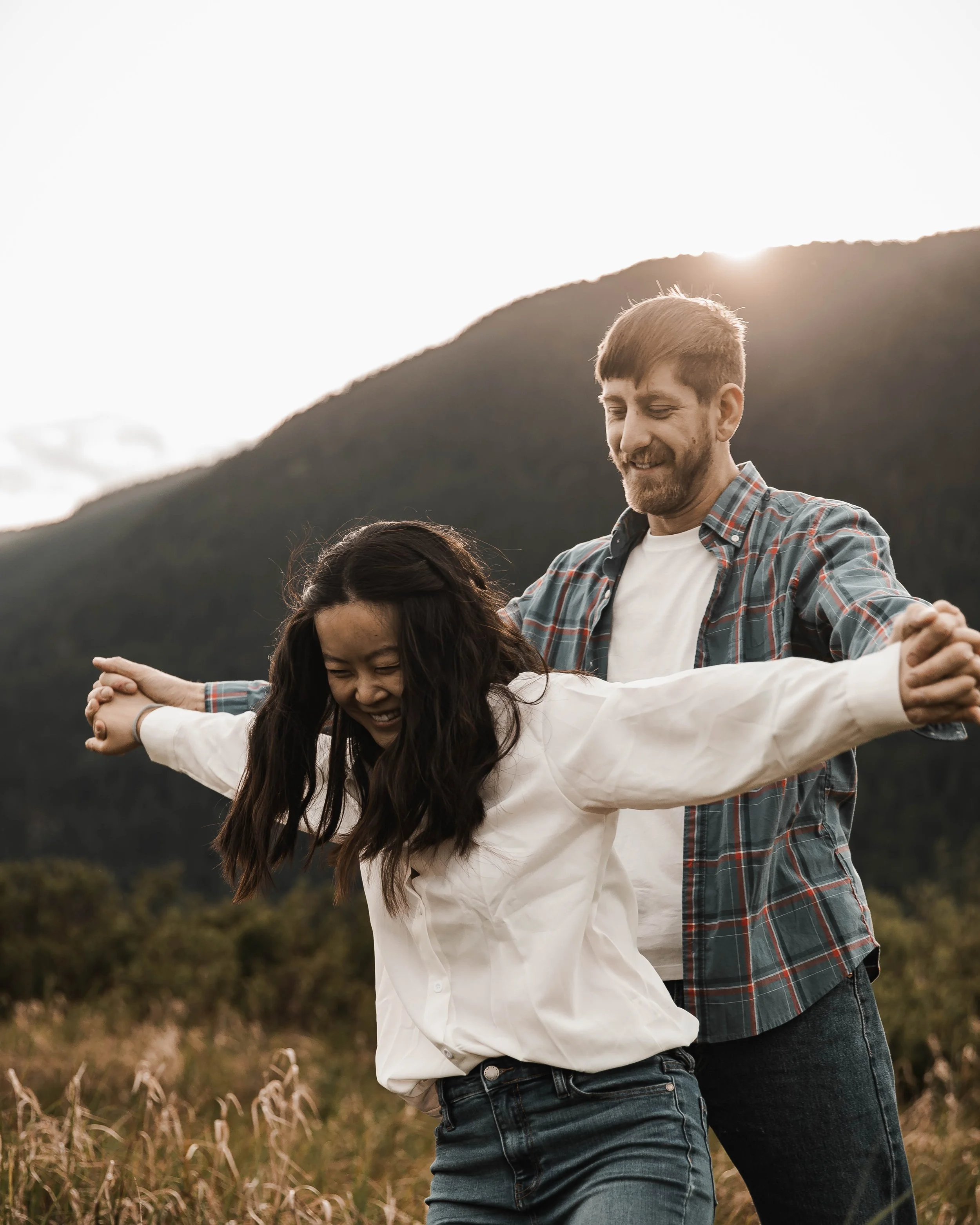 Timeless engagement photos for couples celebrating their love story.