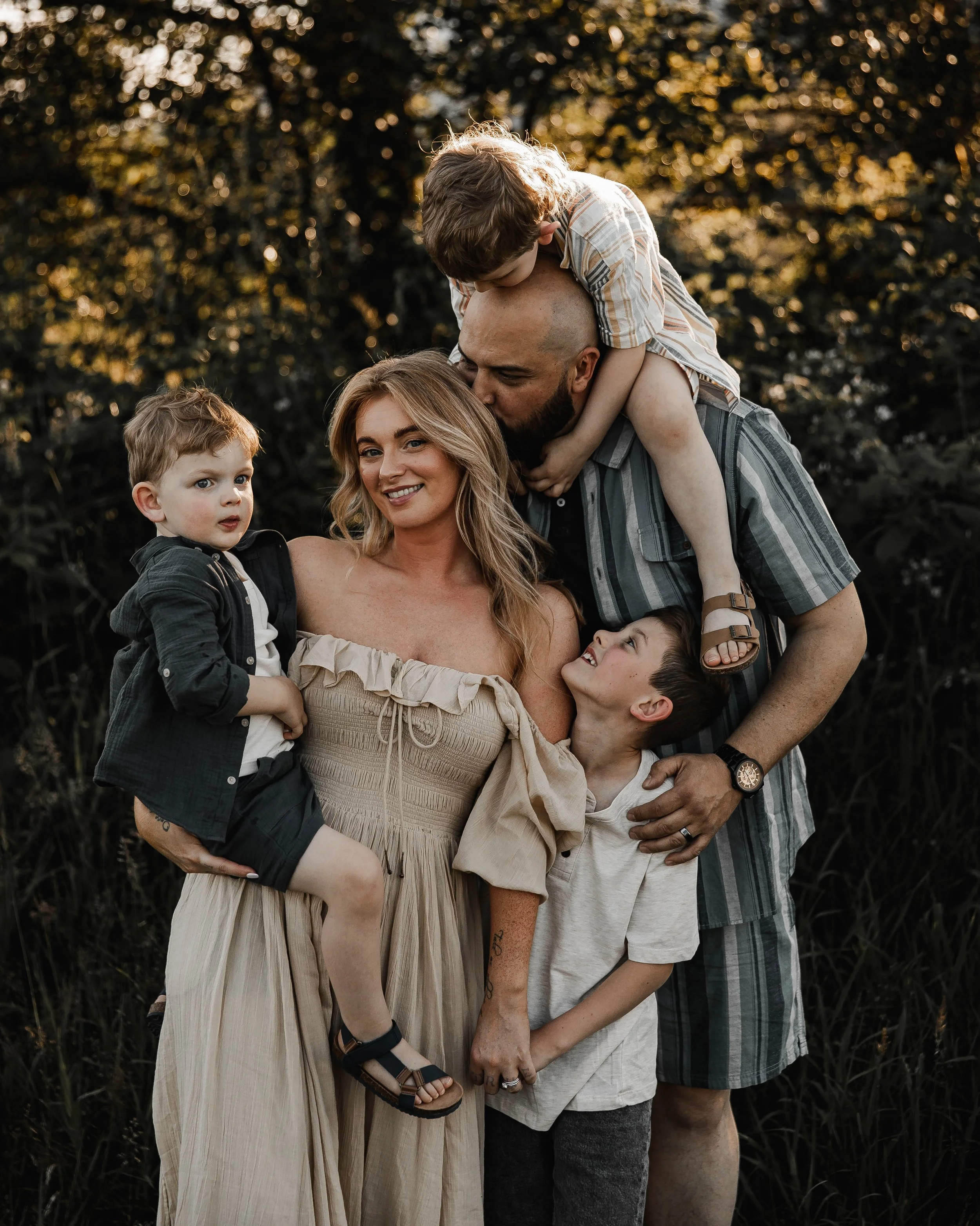 Natural family photography capturing genuine connection and love.