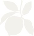 Silhouette of an apple with leaves