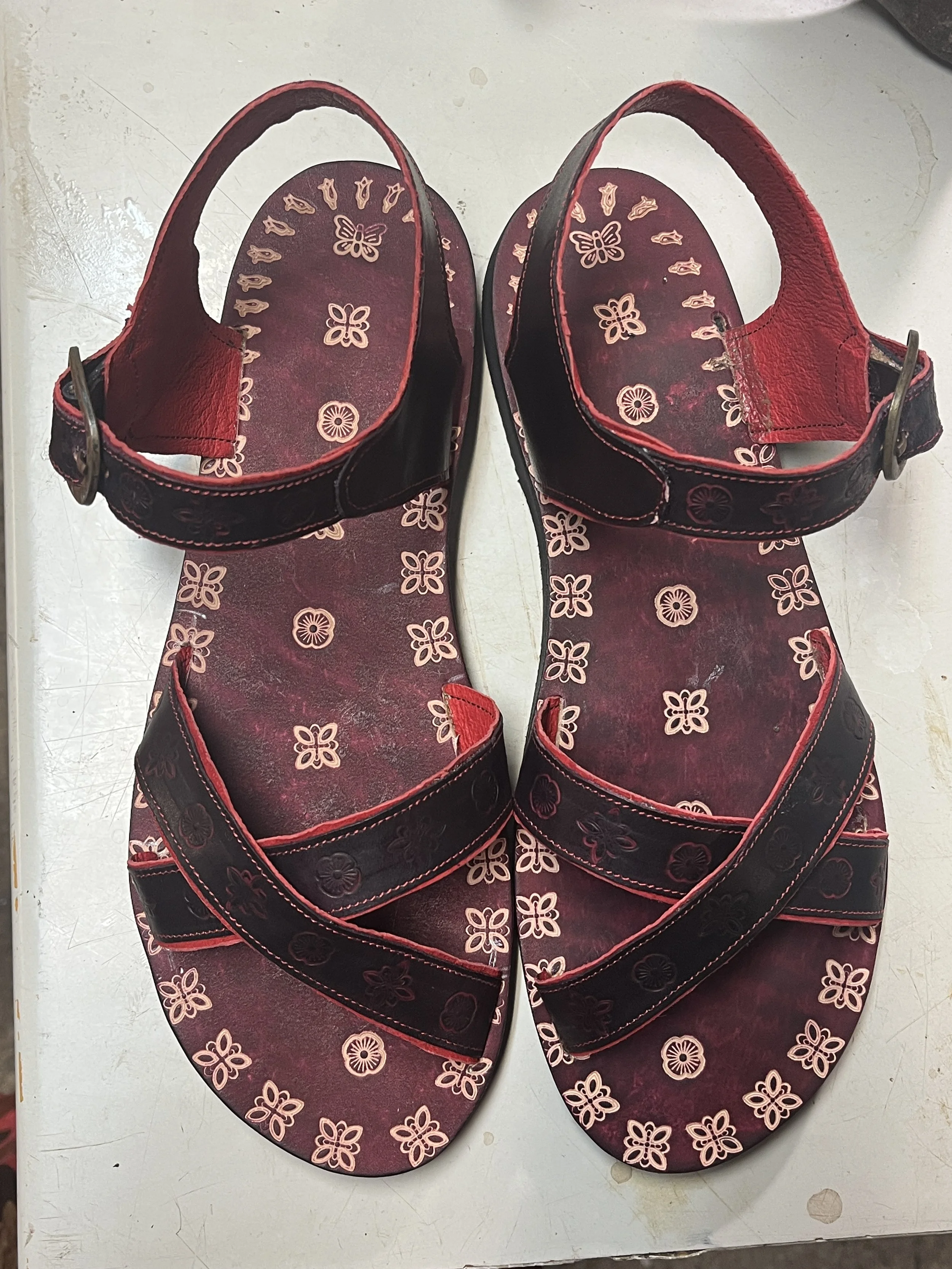 Sandal making workshop