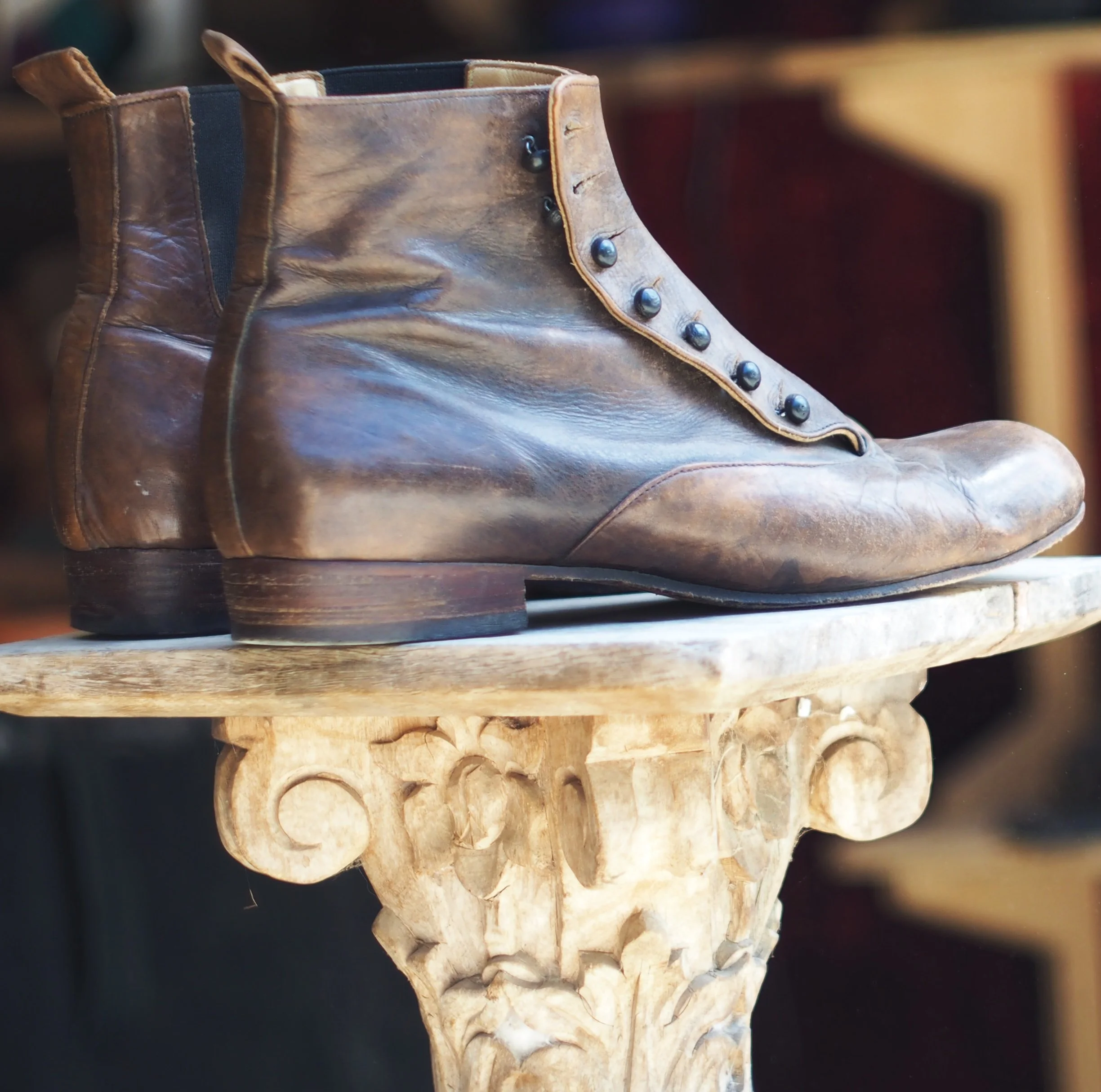 Button Boots