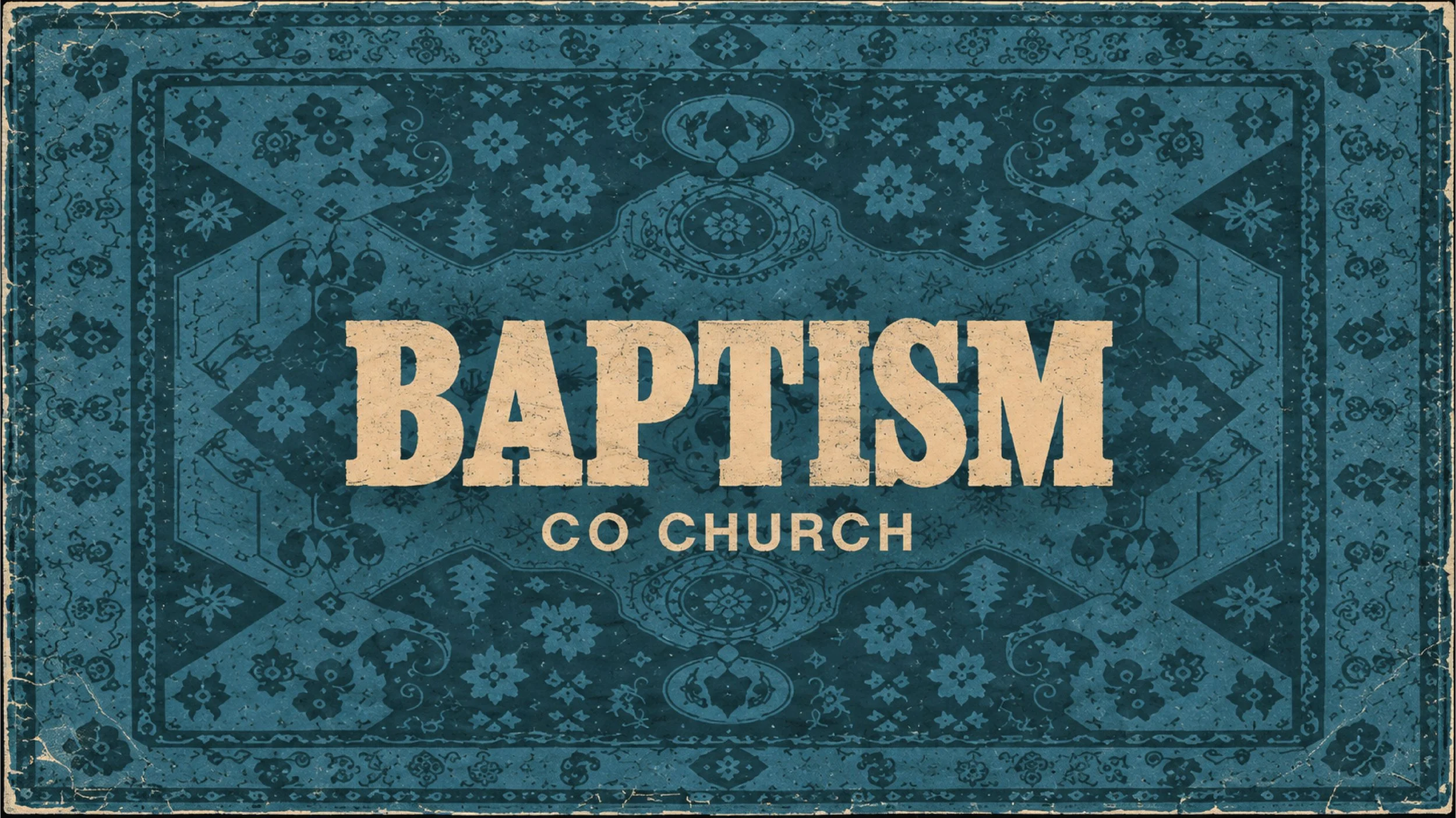 CO CHURCH BAPTISM BRANDING