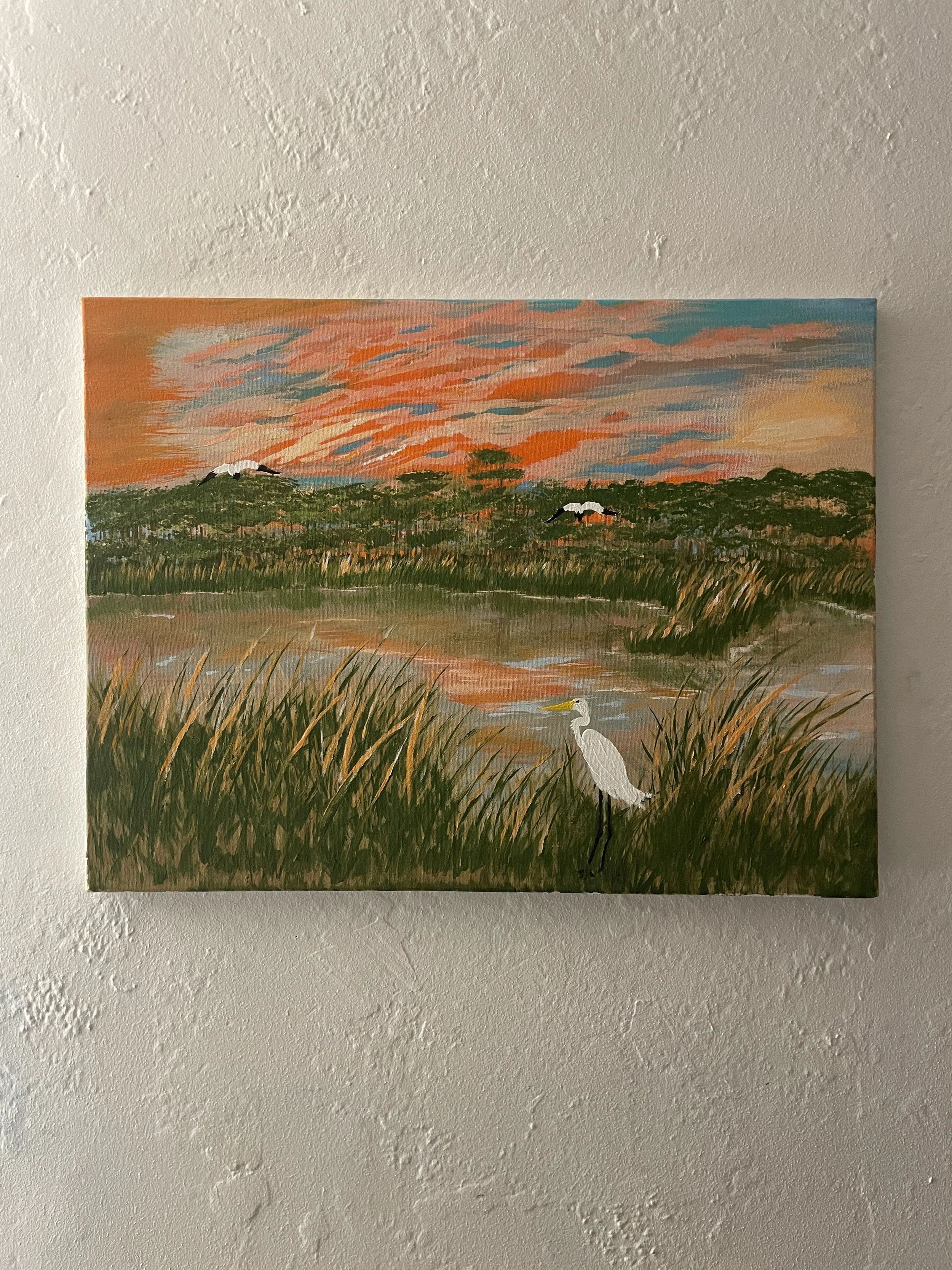 Marshland Sunset