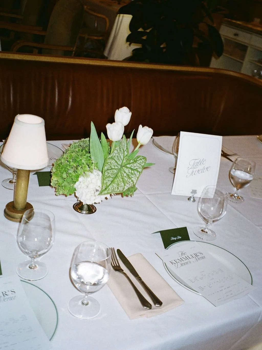 Looking back at one of our most requested suites for inspiration 🤍 The bespoke on the day stationary we created for the lovely @tylatoms &amp; @nickkemmler, set beautifully at Bert&rsquo;s. Every detail considered.

Be inspired, this look is definit