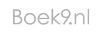 Logo with the text 'Boek9.nl' in gray font.