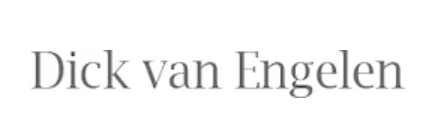 Text reading 'Dick van Engelen' in a simple font.