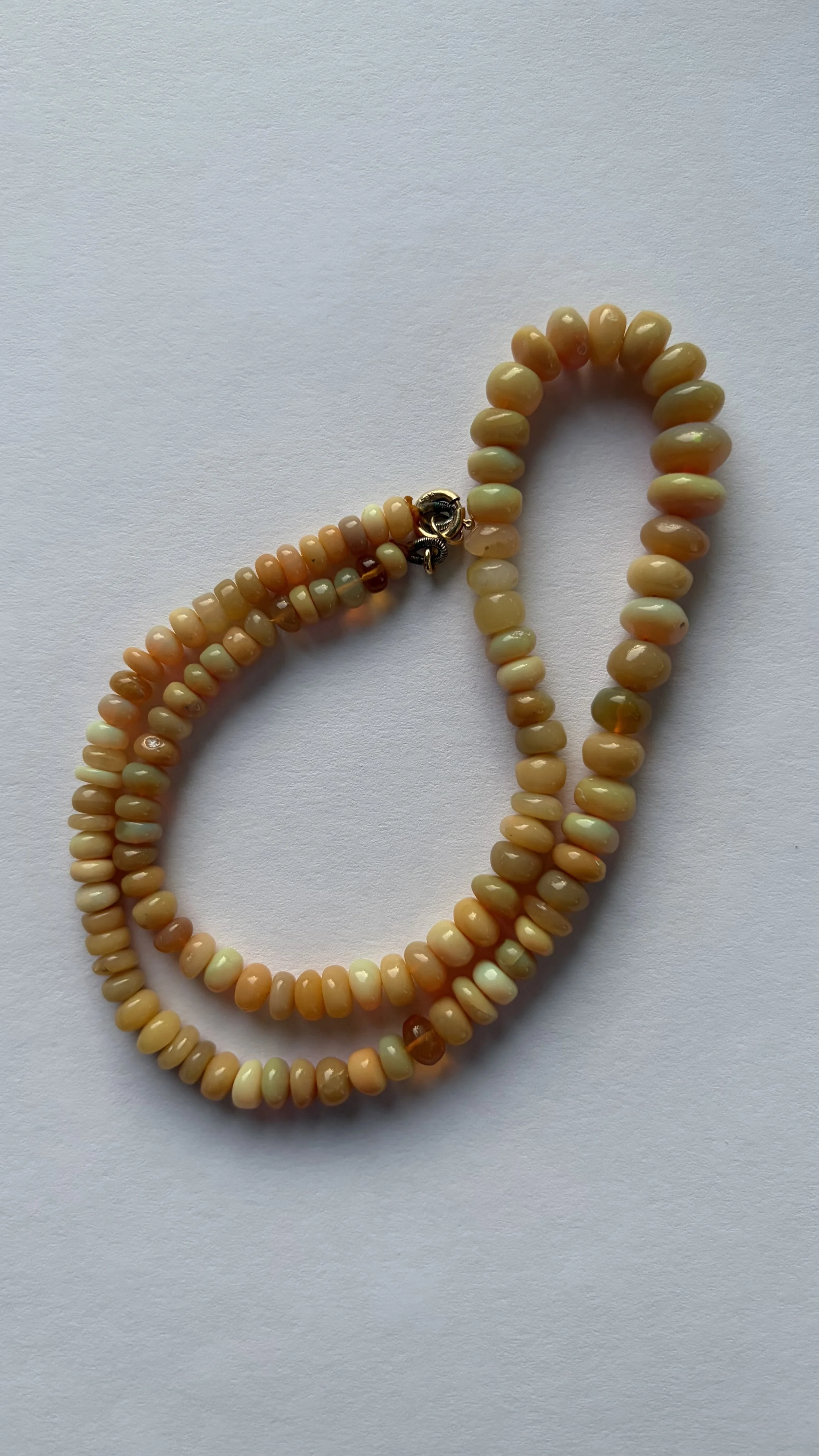 Fire Opal Necklace