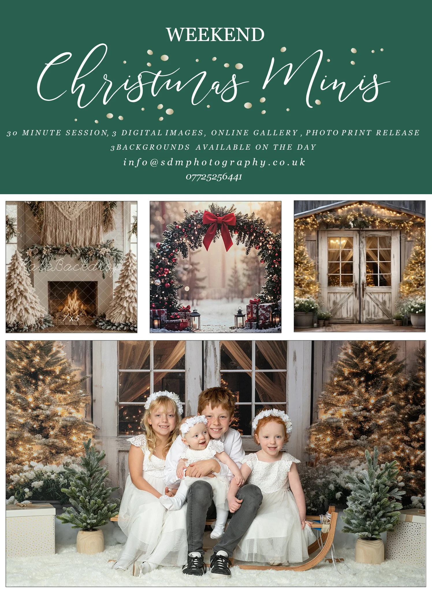 CHRISTMAS SESSION - 14TH & 15TH NOV