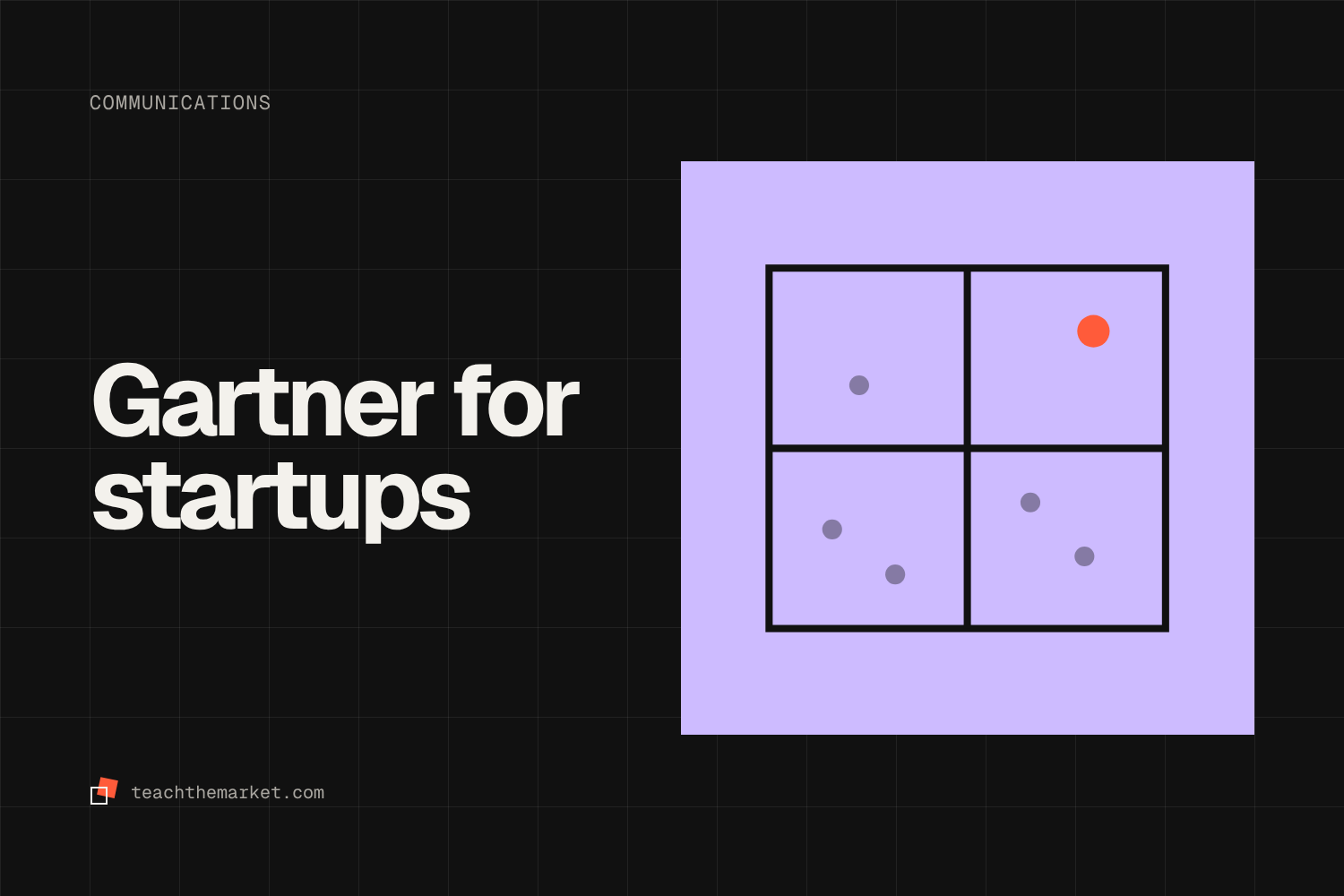 The Startup Guide to Gartner and Analyst Relations
