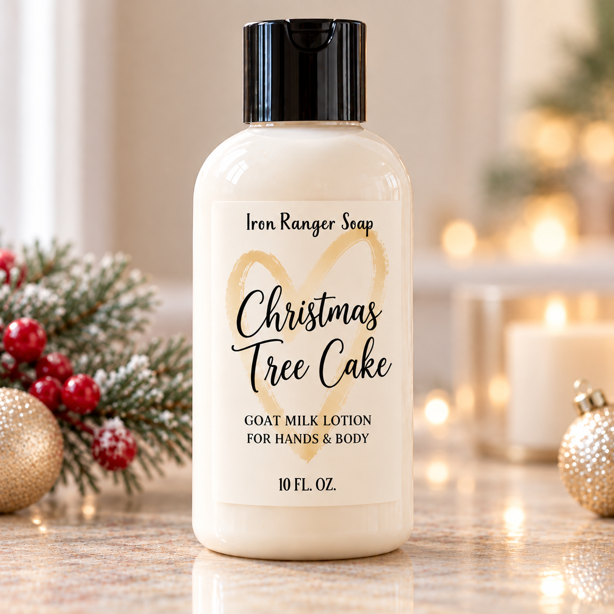 Christmas Tree Cake Gourmand Scented Goat Milk Moisturizing Lotion
