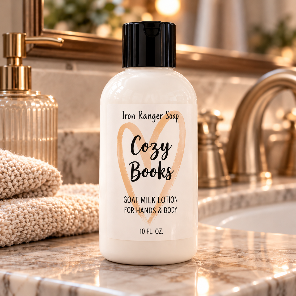 Bookish Cozy Books Scented Goat Milk Lotion