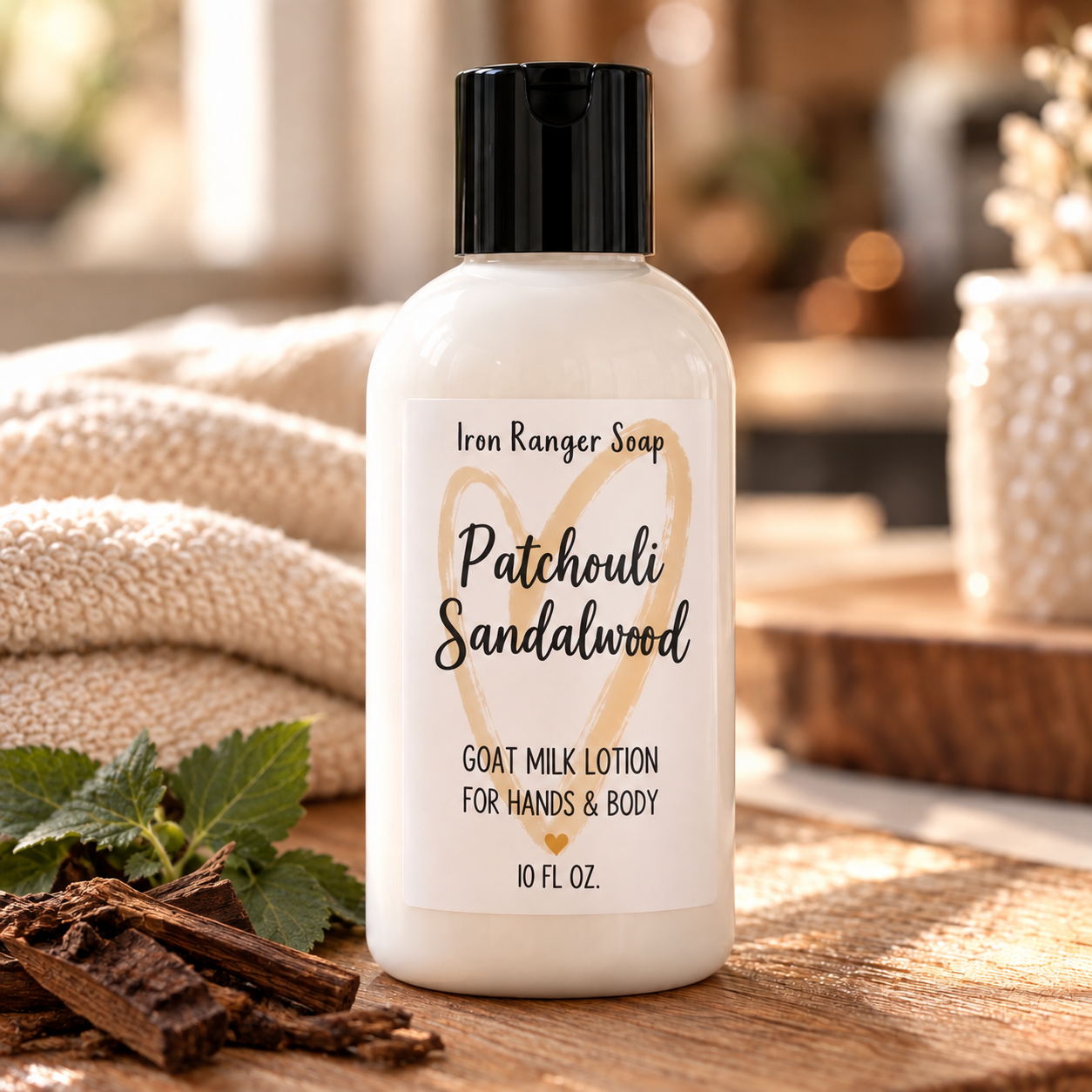 Patchouli Sandalwood Goat Milk Lotion