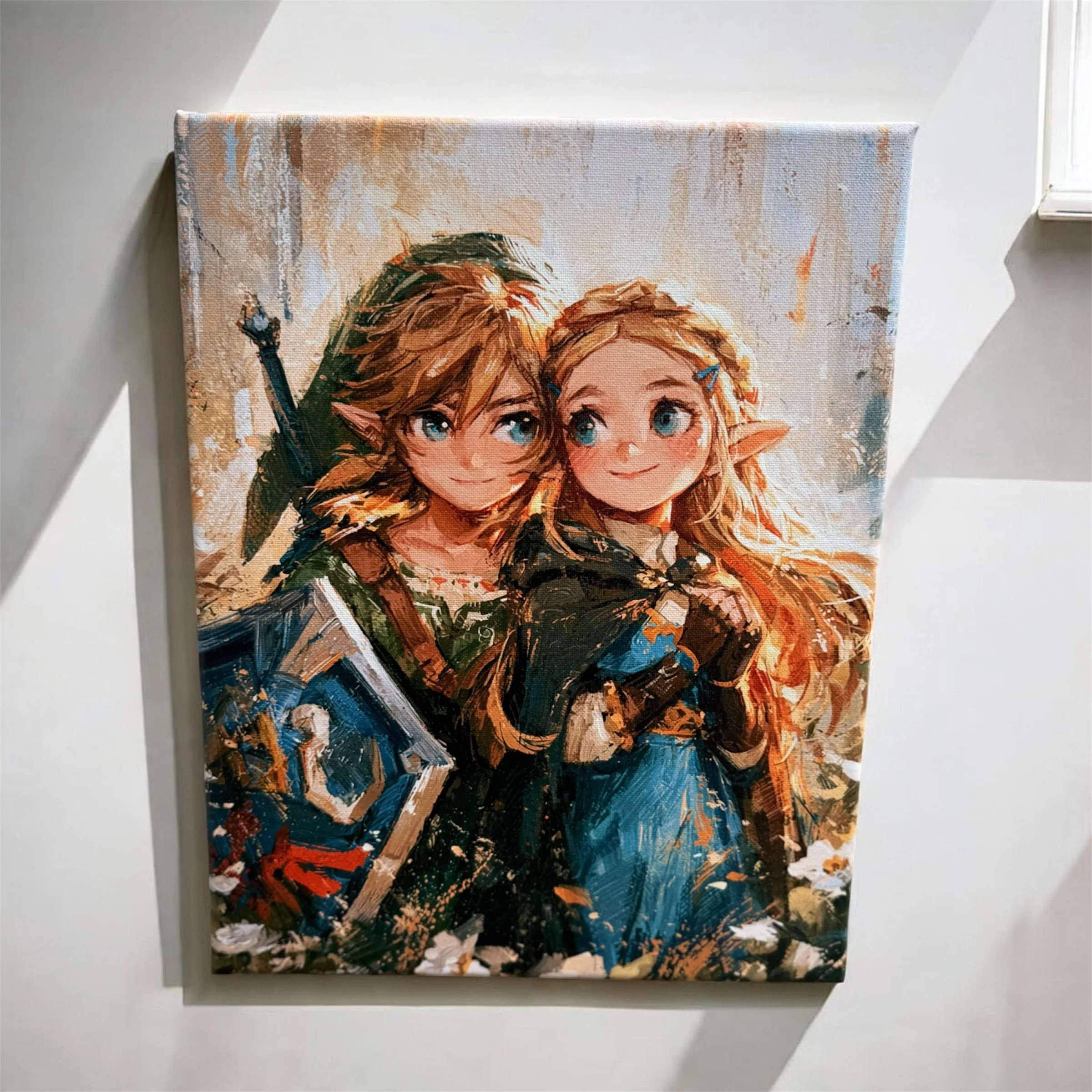 Fantasy Adventure Anime Canvas Wall Art- Gamer & Fantasy Wall Decor