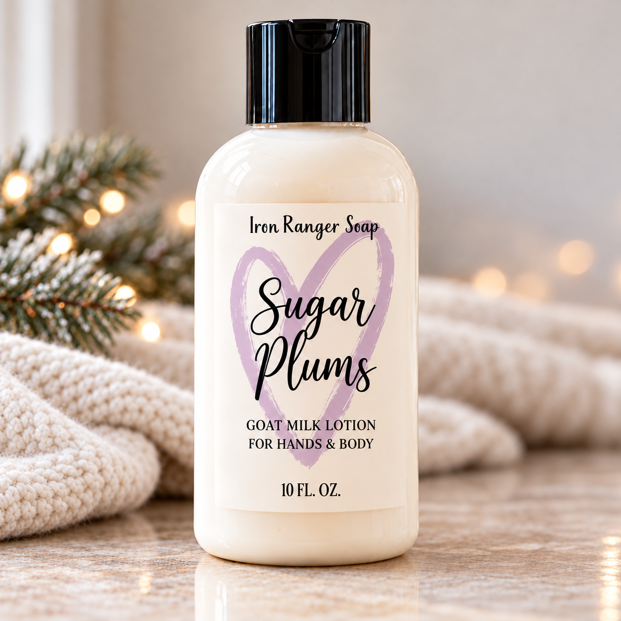 Sugar Plum Holiday Scented Goat Milk Moisturizing Lotion